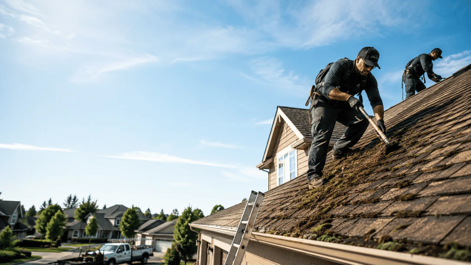 Roof Moss Removal in Frederick, MD near me